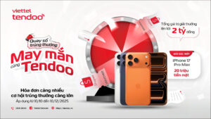 Cơ hội trúng thưởng hấp dẫn khi dùng nền tảng Viettel Tendoo